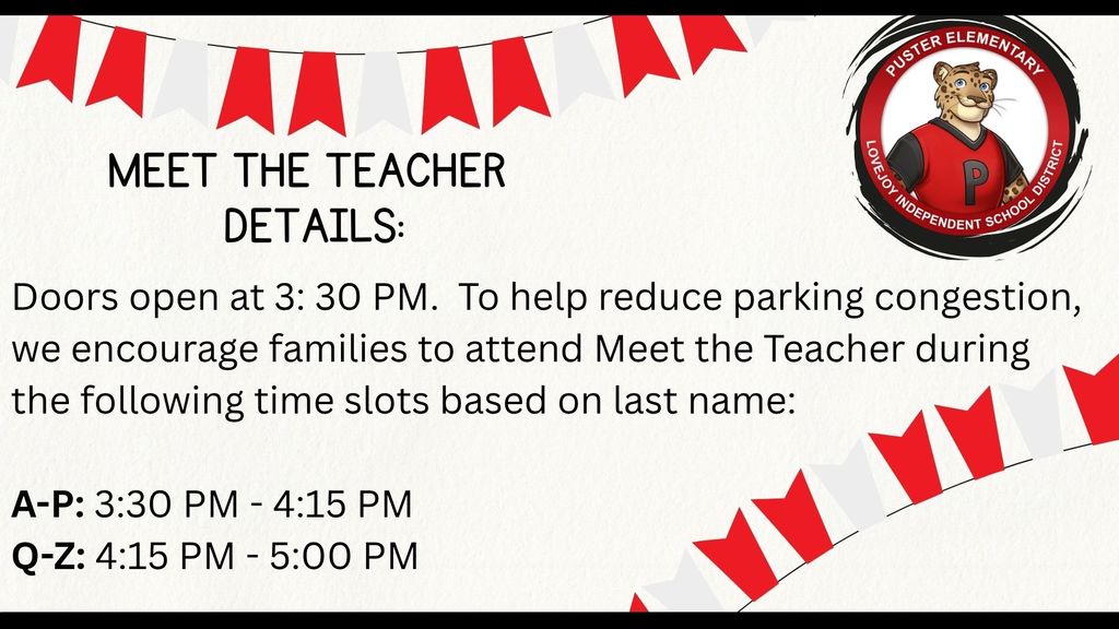 meet the teacher