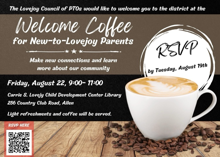 welcome coffee