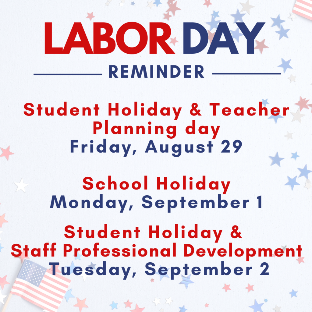 Labor Day Reminder