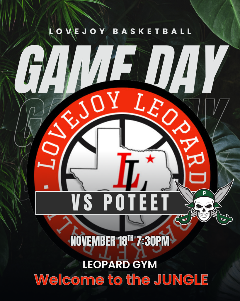 LJ hosting Poteet Tuesday the 18th 7:30pm
