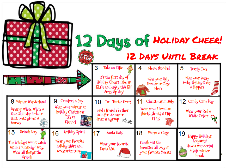 12 Days of Holiday Cheer