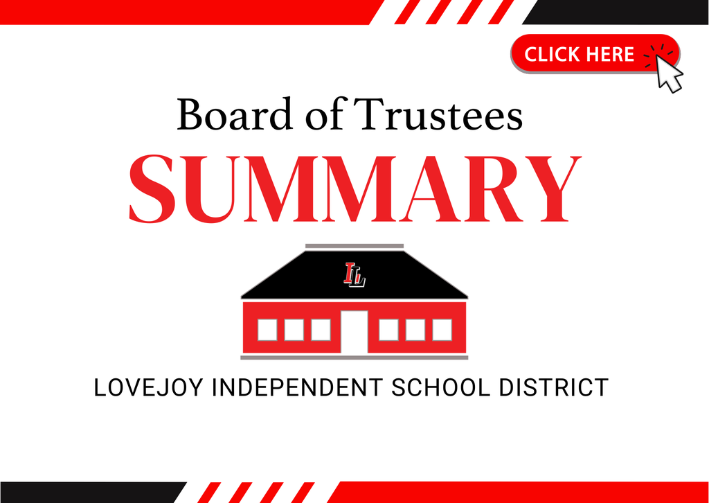 Board Workshop Summary - LISD