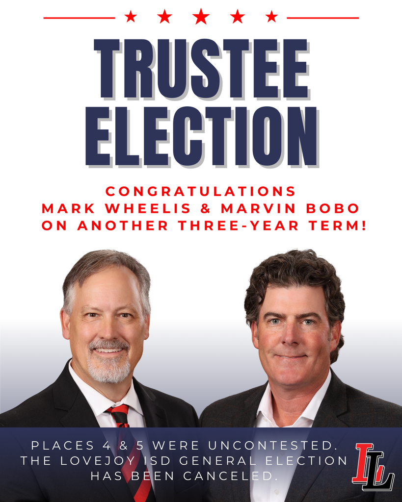 Trustee Election Canceled