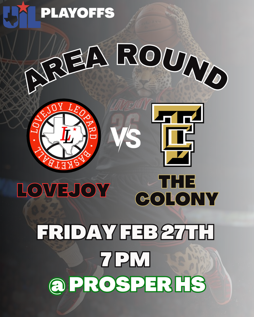 LOJO vs The Colony @ Prosper HS 7pm Feb 27th