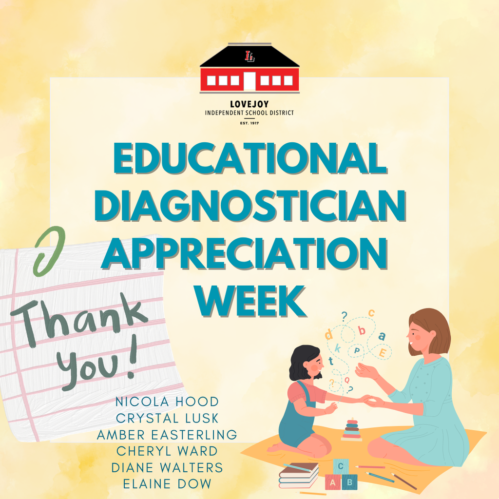 Educational Diagnostician Appreciation Week