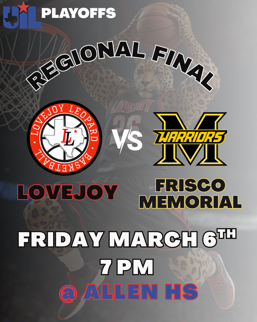 LOJO vs Memorial Allen HS 3/6 7pm