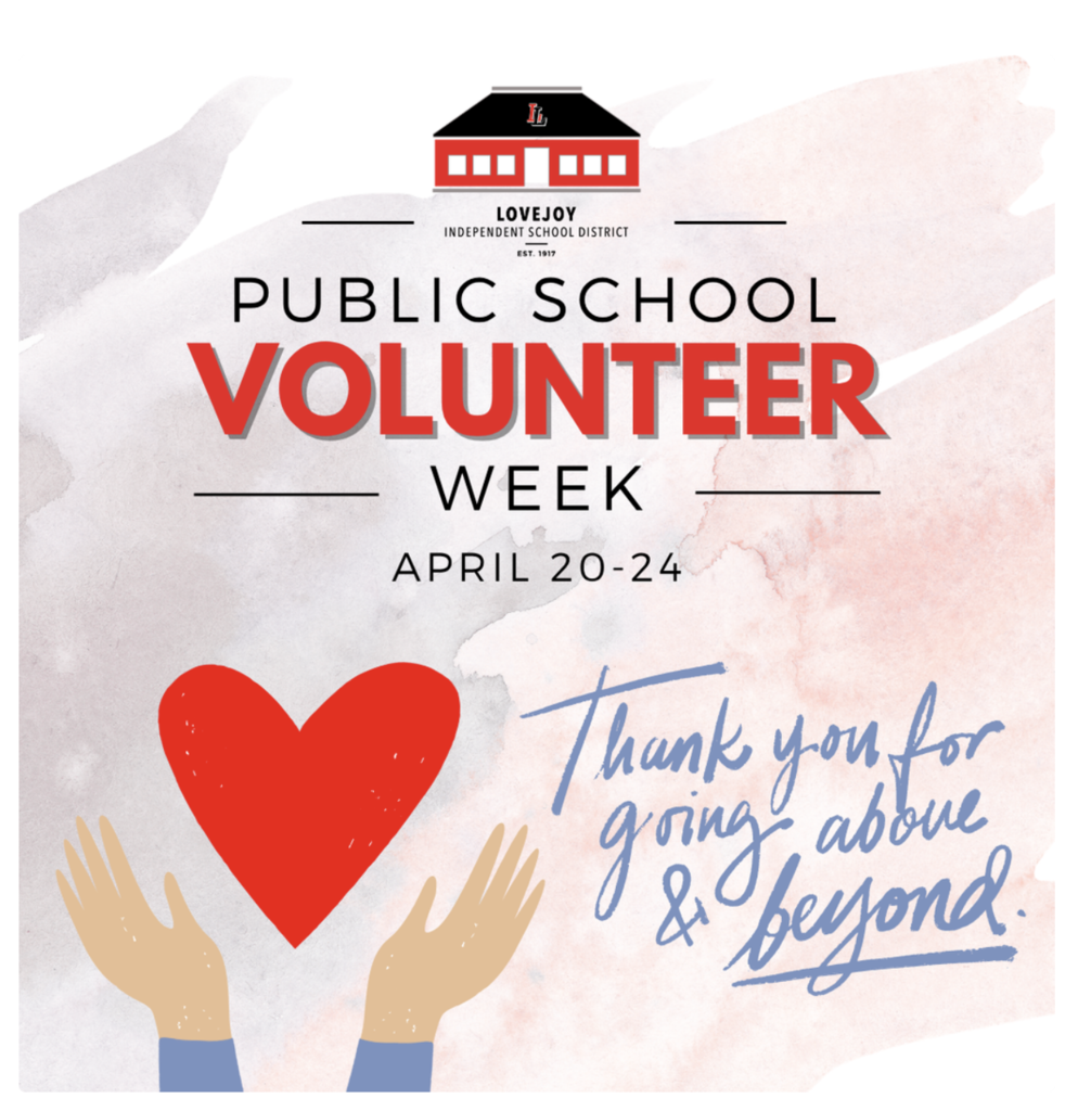 public school volunteer week