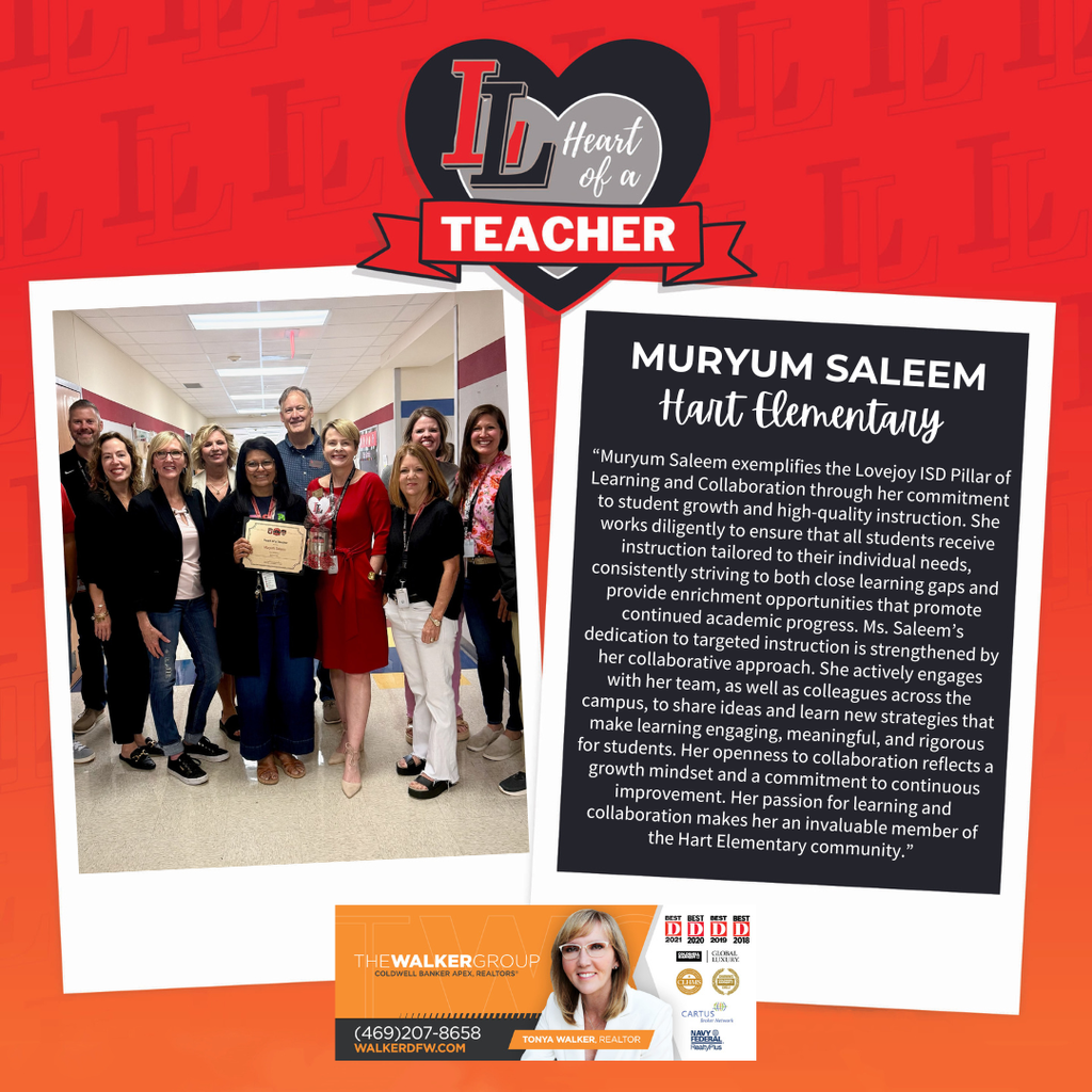 An advertisement for a teacher with a photo of teachers in the background and a profile of Muryum Saleem.