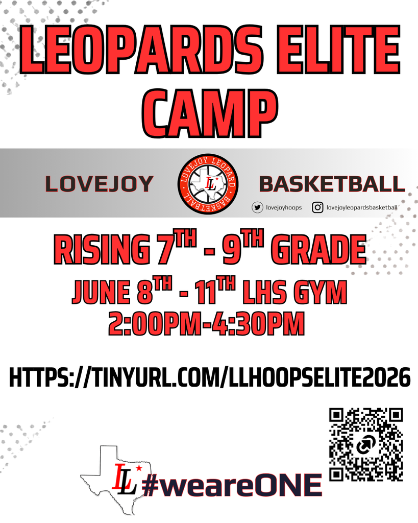 Leopards ELite camp flyer