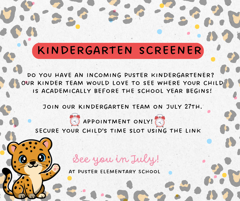 Kindergarten Screener