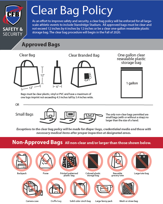 Clear Bag Policy