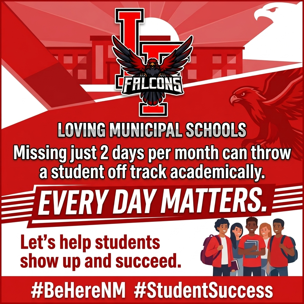 Every day matters. Even missing 2 days per month can throw a student off track academically.