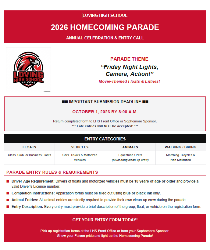 hoco parade