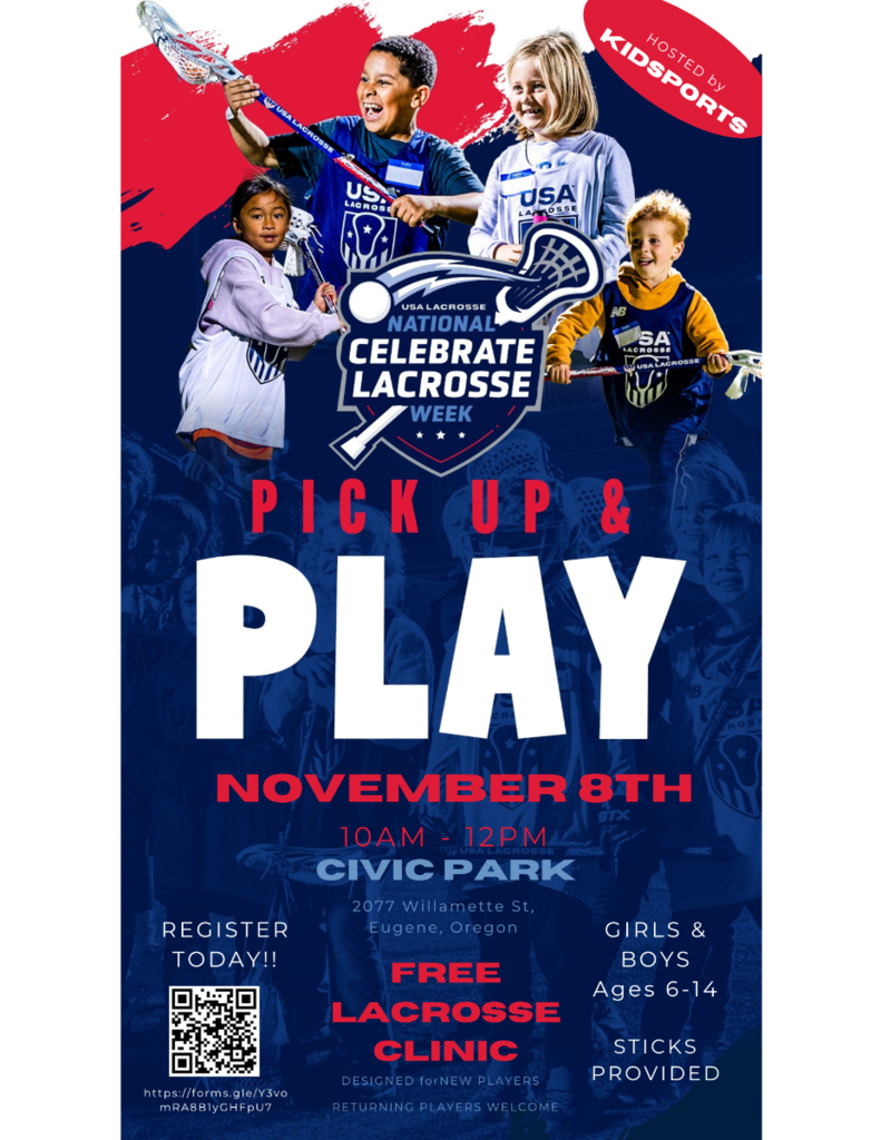 Free Lacrosse Clinic Poster