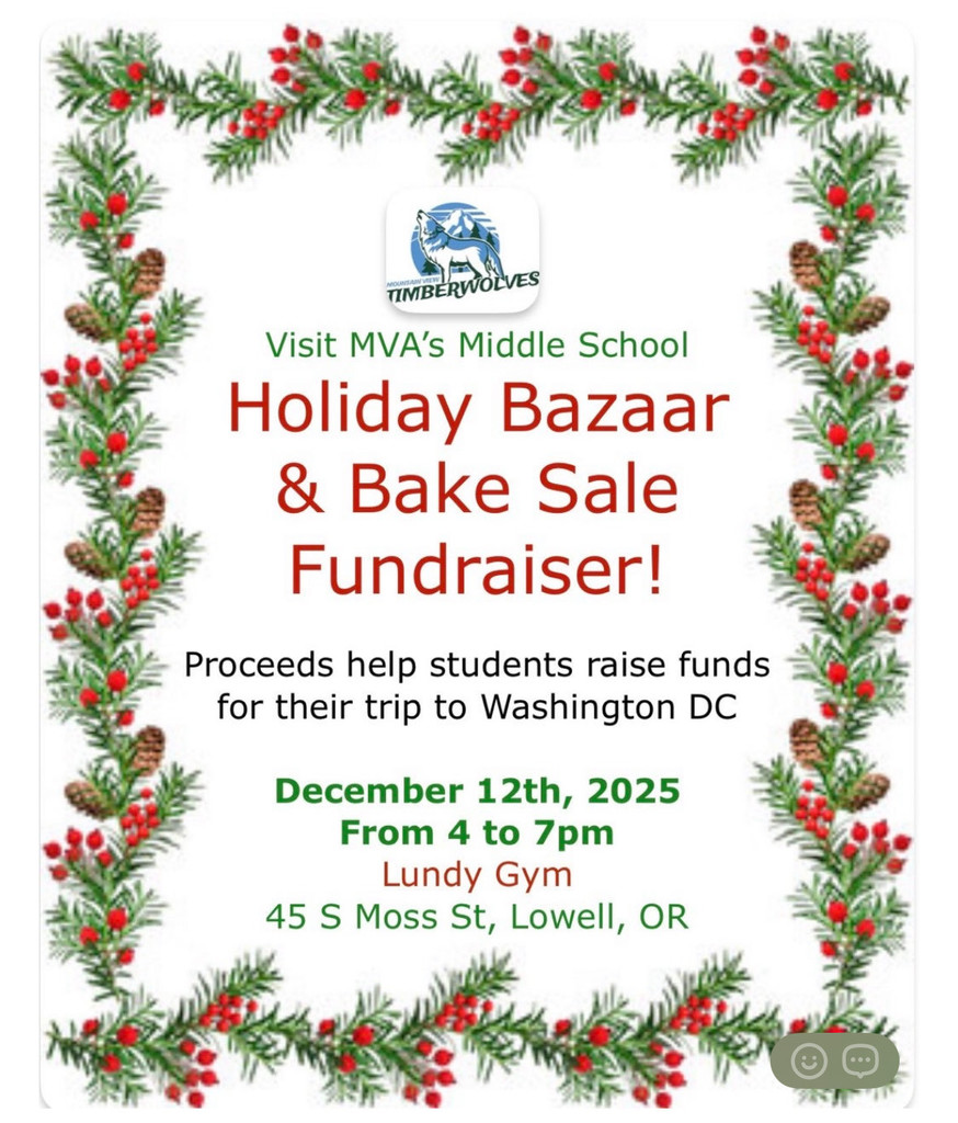 MVA Bazaar Flyer