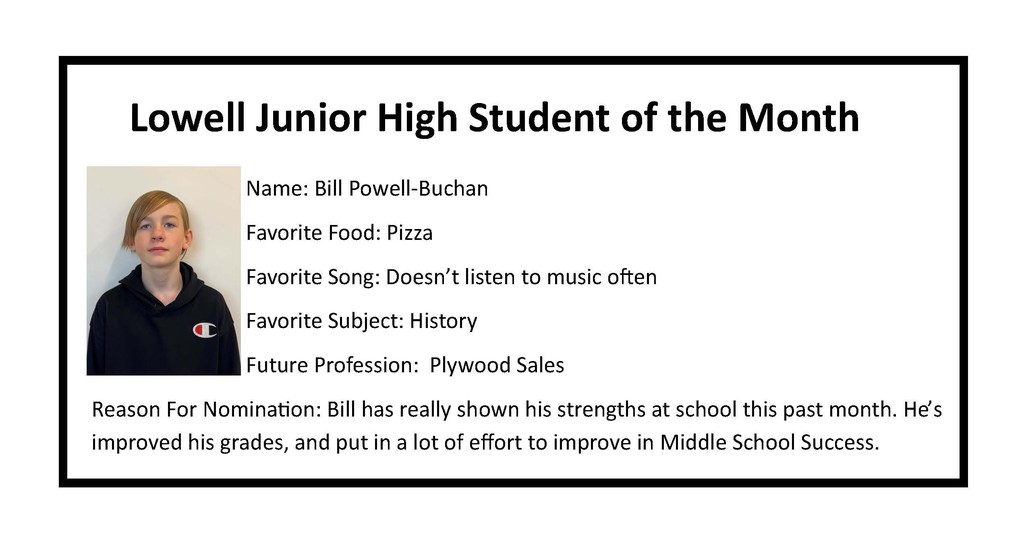 Bill Powell-Buchan SOTM