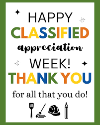 Classified appreciation