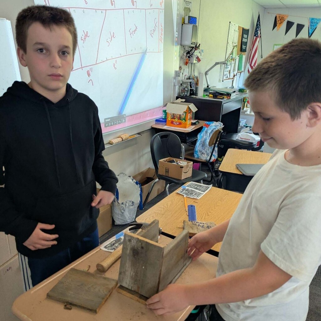 6th grade bird house project