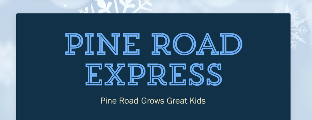 Pine Road Express Newsletter 11/20/25