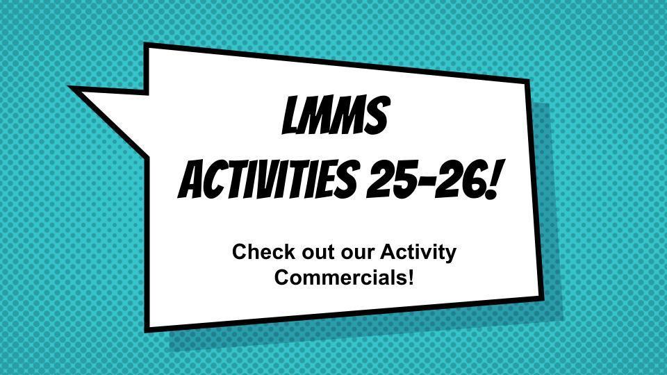 LMMS Activities