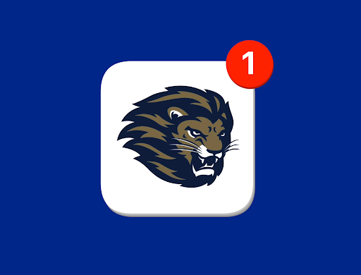 App icon with notification
