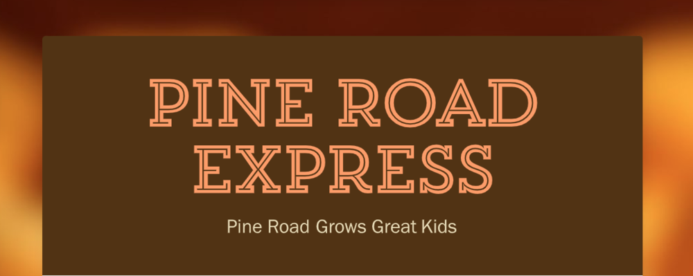Pine Road Express Newsletter
