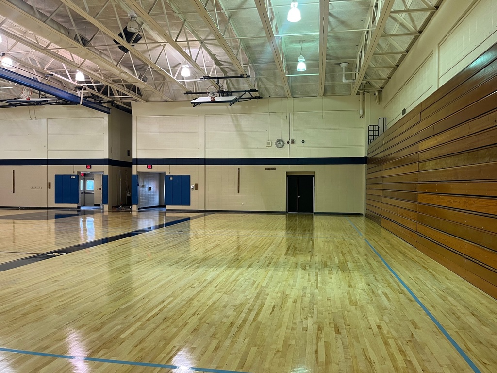 Lower Moreland Middle School gym floor