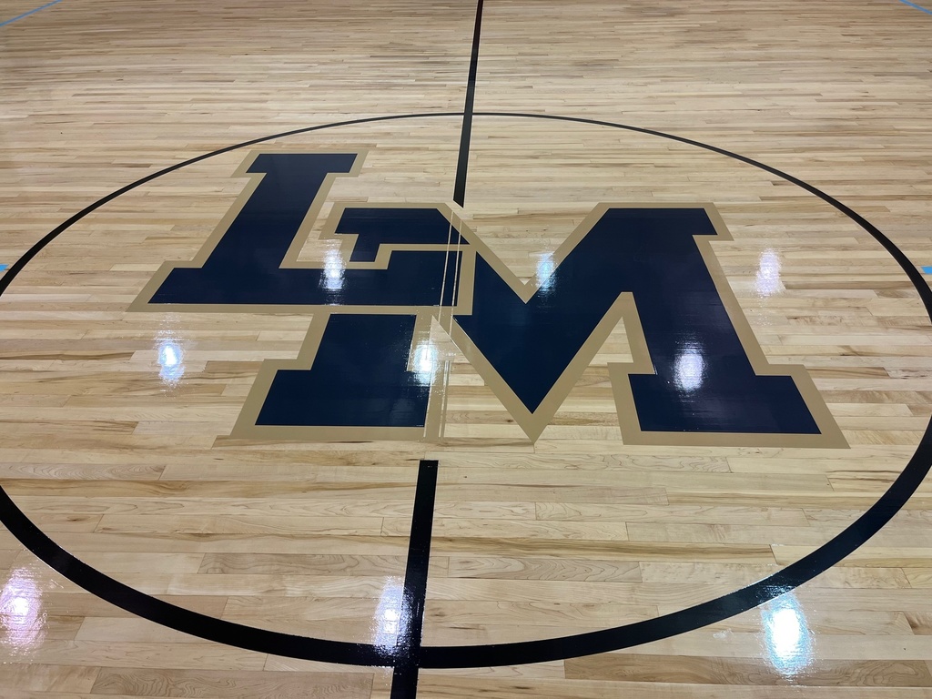 Lower Moreland Middle School gym floor