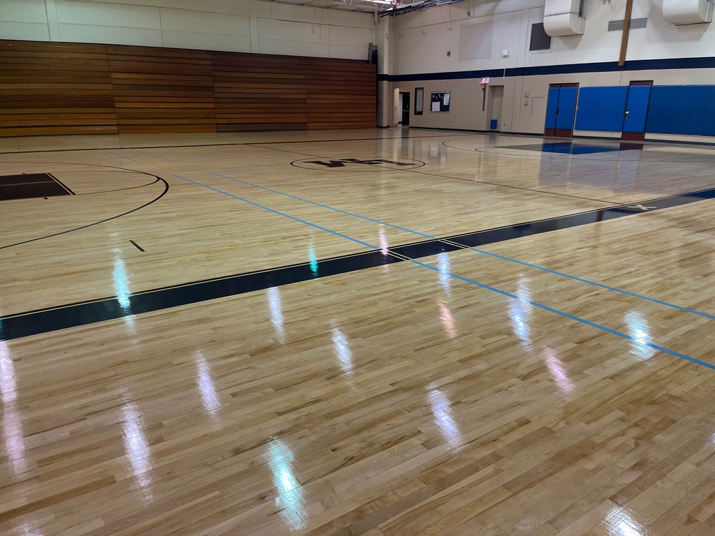 Lower Moreland Middle School gym floor