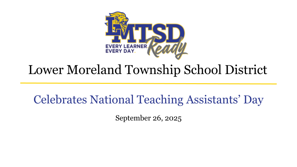 National Teaching Assistants Day