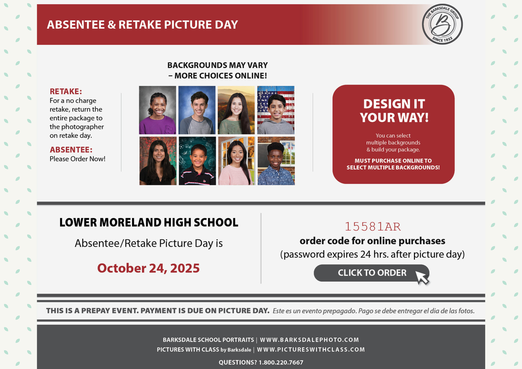 Picture retakes