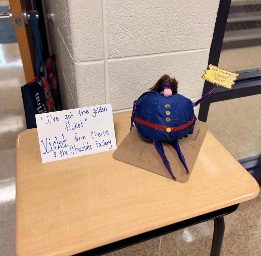 Violet, you're turning violet, Violet!