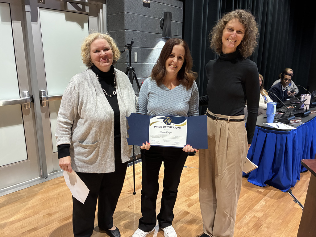 Pride of the Lions Recognition