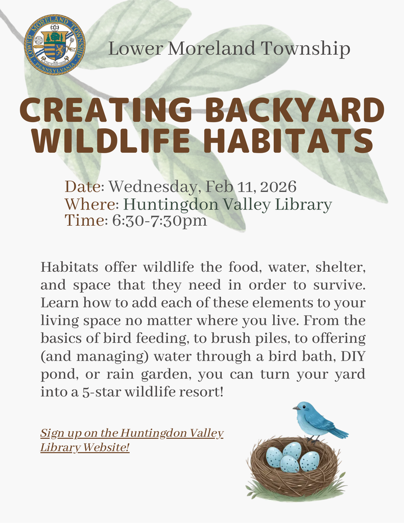 Creating Backyard Wildlife Habitats