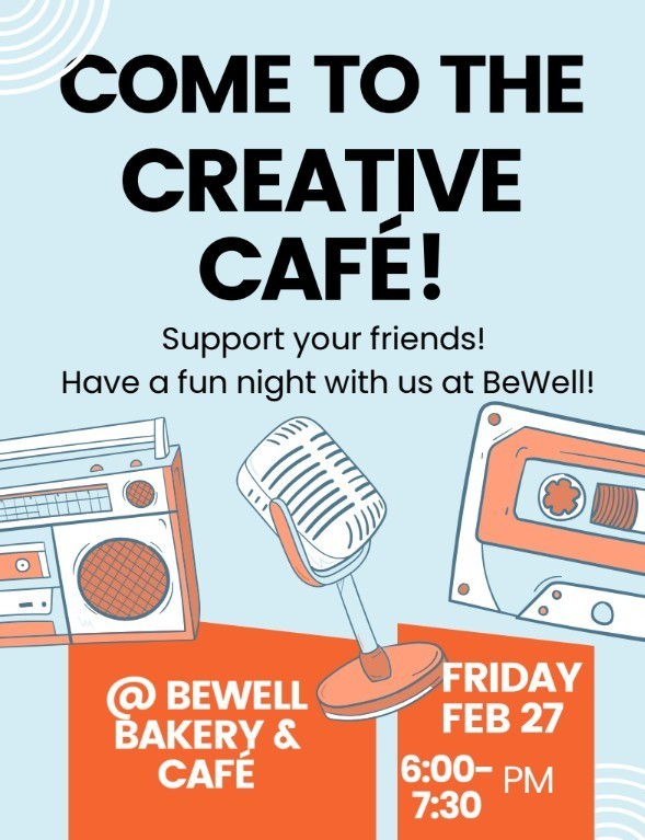 Creative Cafe flyer