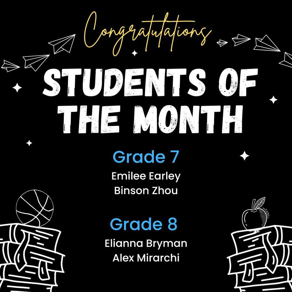 Students of the Month 