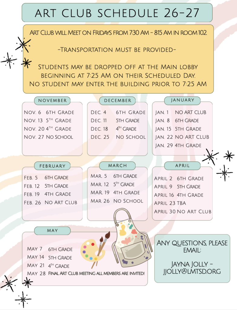 Schedule