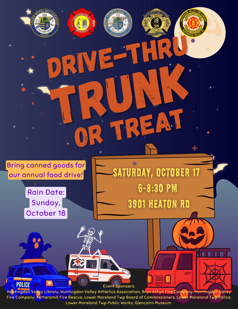 Drive-Thru Trunk or Treat