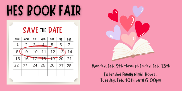 Book  Fair Save the Date