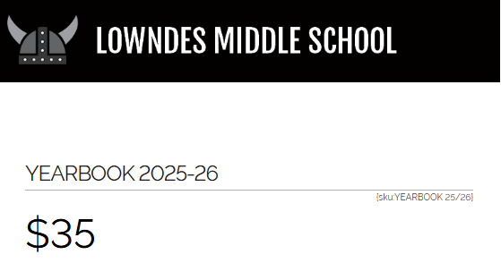 Yearbooks are now available for pre-order