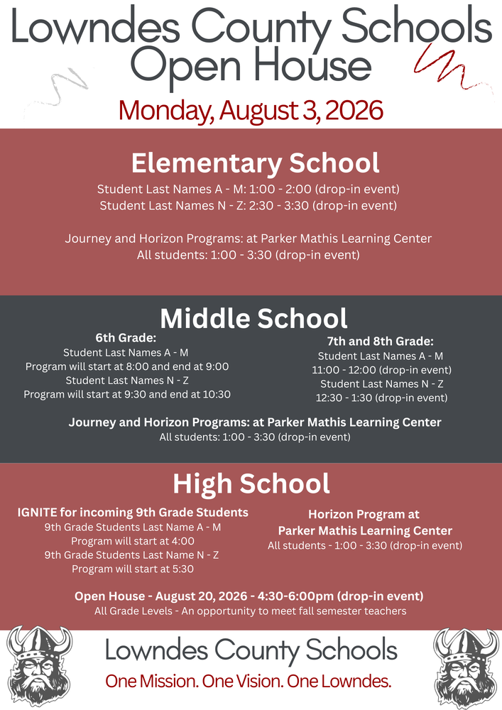 Open House Graphic