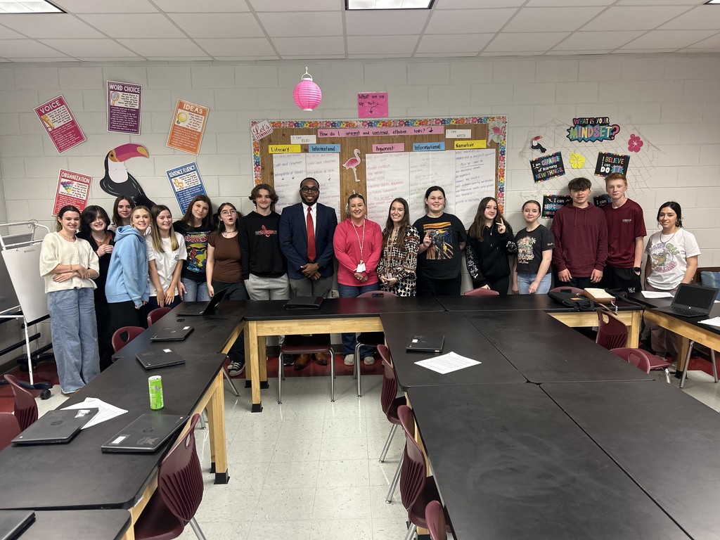 From the classroom to the courtroom! Mrs. Tramell's 9th grade lit students got a firsthand look at legal argumentation today with visits from Mr. Sean Clemons, a practicing lawyer, and Mrs. Abi Courson, a law student and teacher at LMS. They helped students perfect their closing arguments for the State v. Hansel & Gretel mock trial, showing them how writing skills translate into real-world legal practice. #RealWorldLearning #LawAndLiterature #MockTrialMagic #StudentEngagement