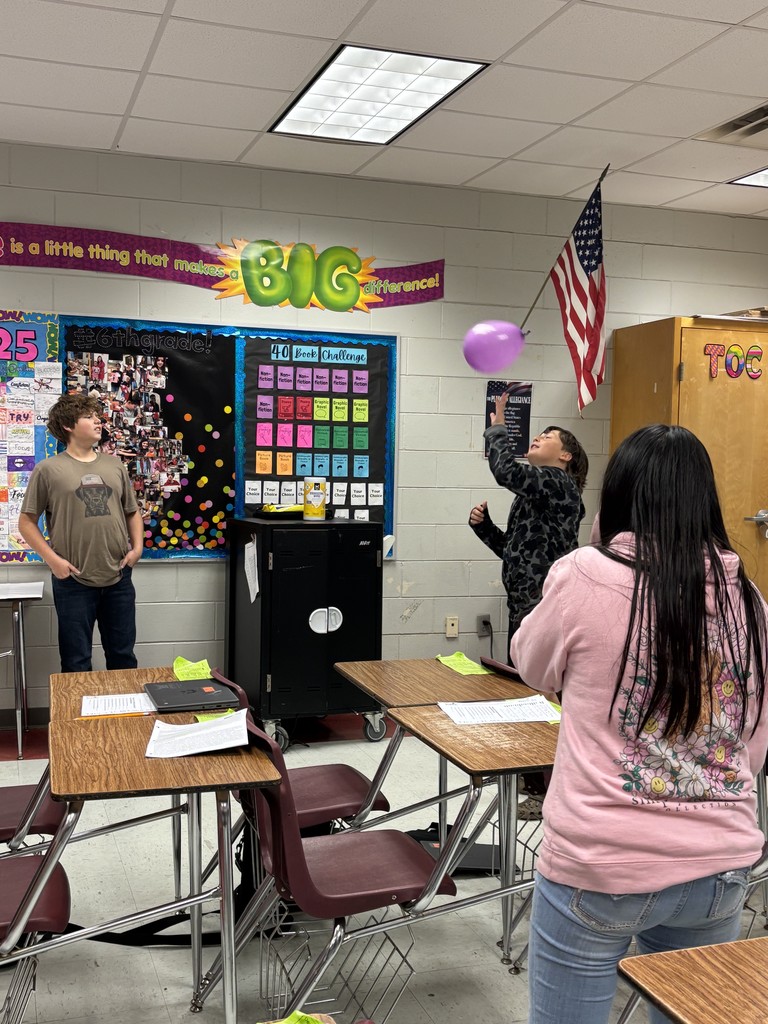 Should the party stop? 🎈 Mrs. Cozart's class tackled the controversial question of banning balloons in a spirited debate that doubled as an argumentative writing review! #DebateTime #Balloons #WritingSkills