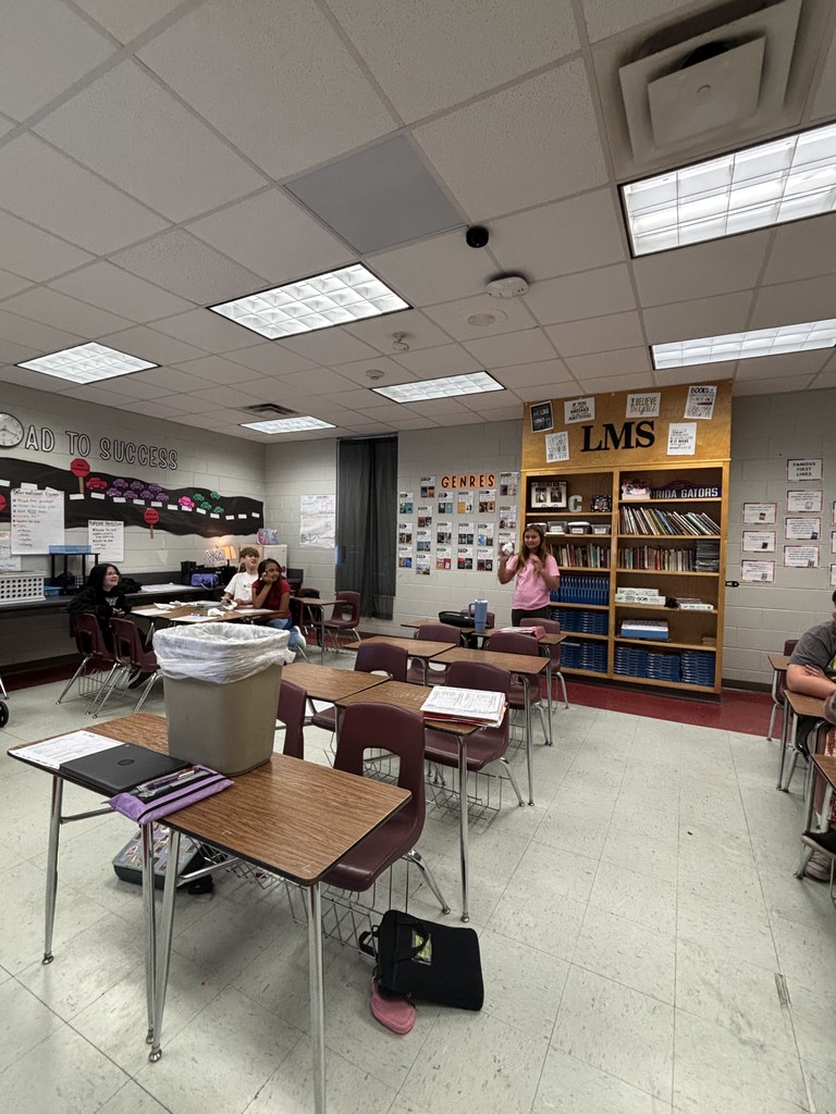 🏀🗑️ Mrs. Cozart's classes brought the heat (and their aim!) to their GA Milestones review with a fun game of Trashketball! What a great way to prepare!