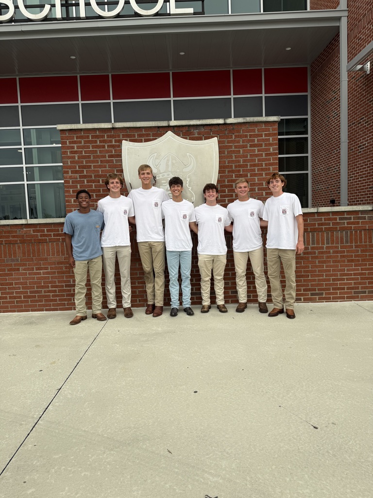 Senior guys get a bright start to the day.