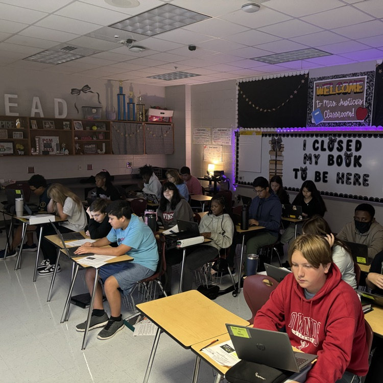 students writing 