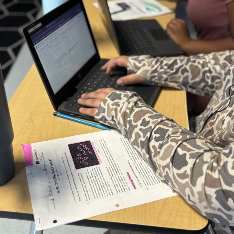 students writing 