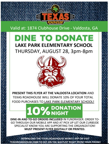 Texas Roadhouse Spirit Night
