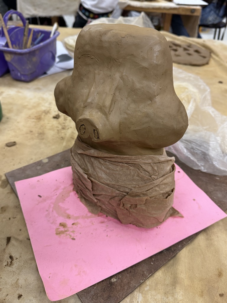 Anthropomorphic Animal sculptures