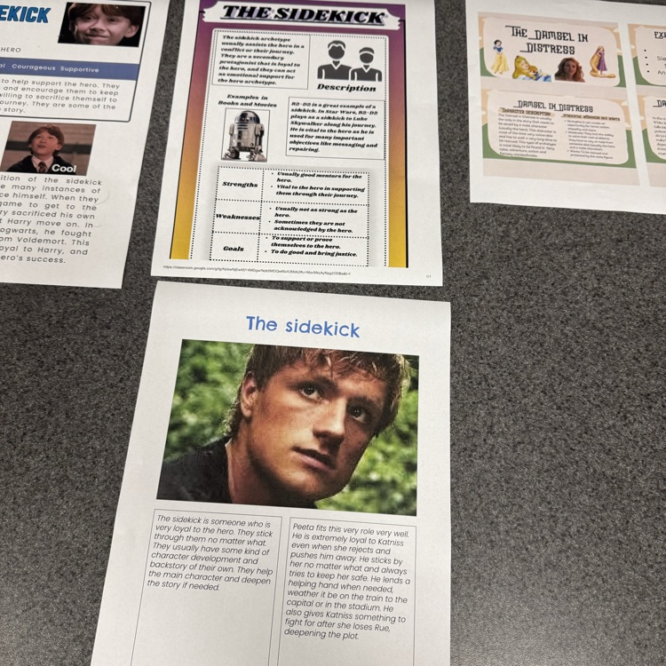 student work samples